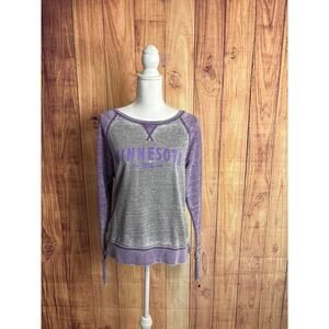 Zen by J America Minnesota "worn in"  Lightweight Sweatshirt Women's Size M